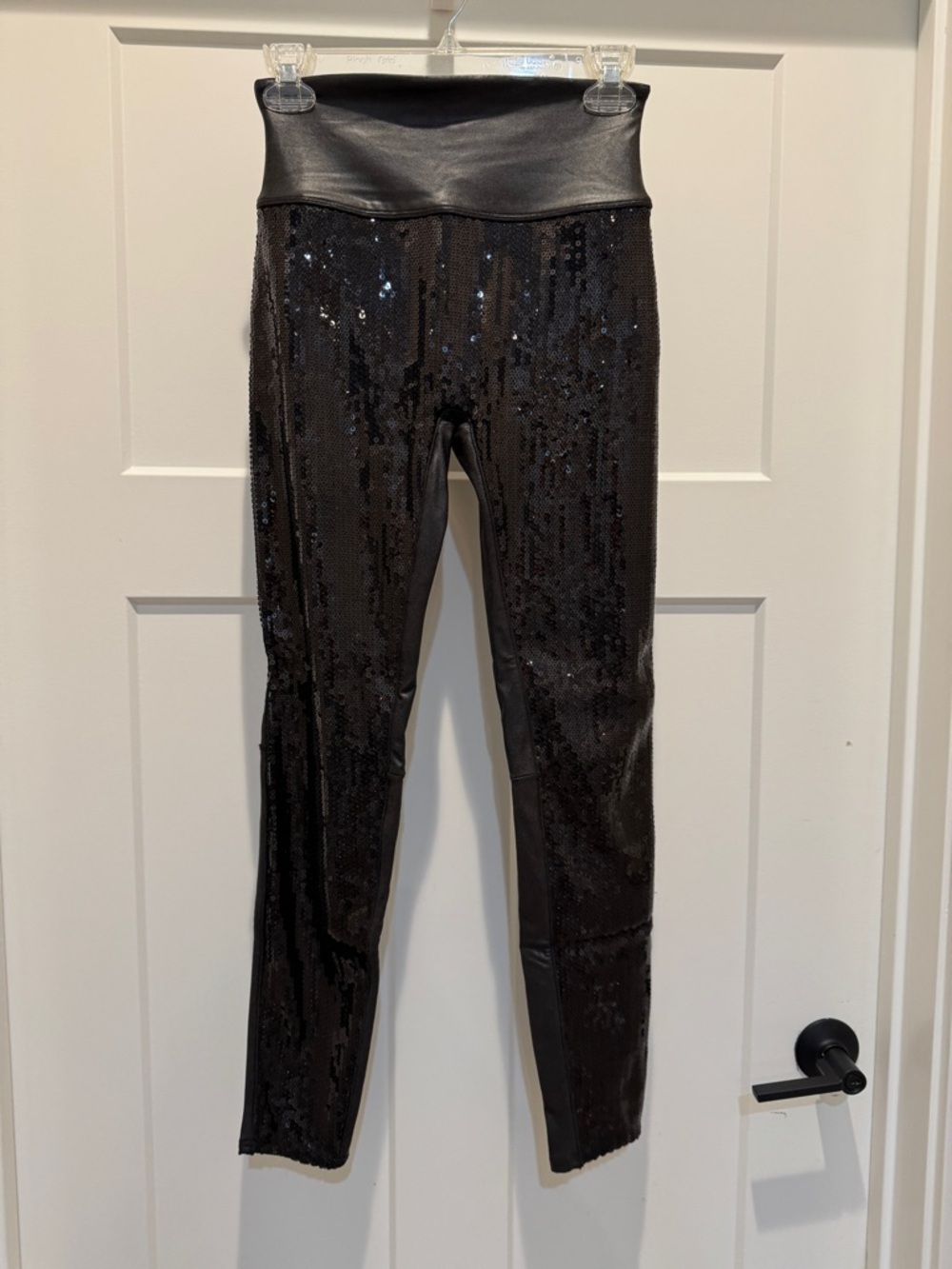 Spanx sequin leggings